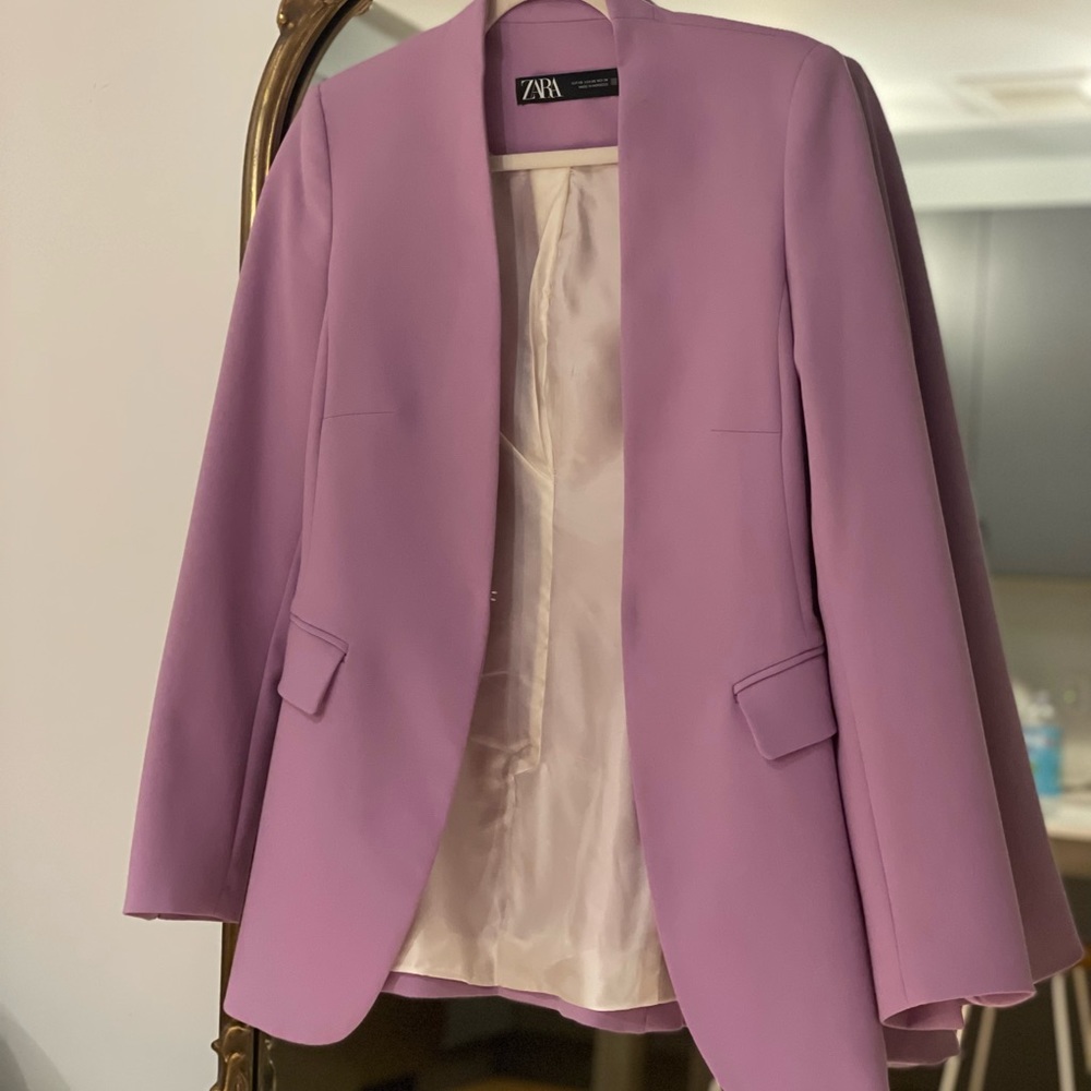 ZARA Lavender Blazer